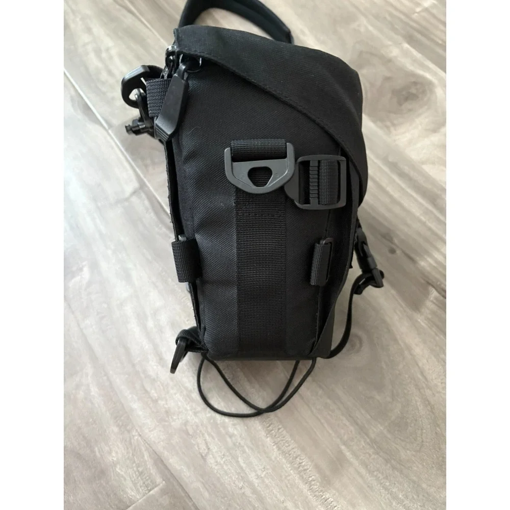M -ROCK Padded Black Blue Holster Style Top Load Bag Case For Digital Camera